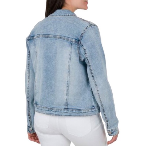 Seven7 Light Blue Denim Jacket - Picture 7 of 10